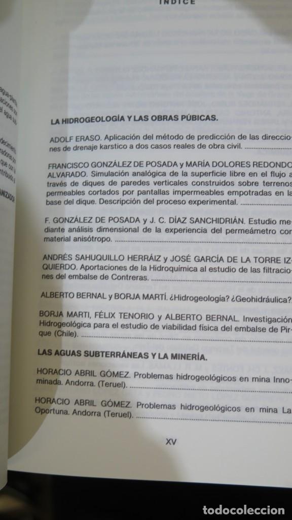 Libros de segunda mano: III SIMPOSIO DE HIDROGEOLOGIA. TOMO VIII - Foto 2