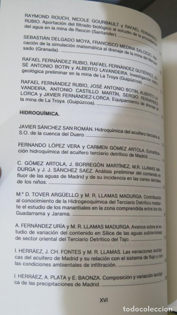 Libros de segunda mano: III SIMPOSIO DE HIDROGEOLOGIA. TOMO VIII - Foto 3