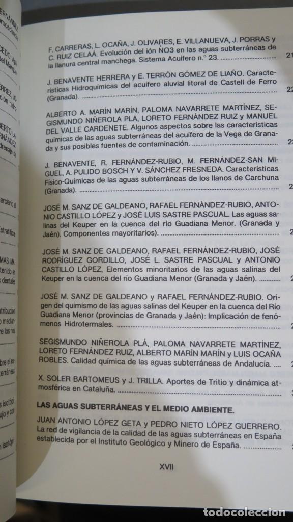 Libros de segunda mano: III SIMPOSIO DE HIDROGEOLOGIA. TOMO VIII - Foto 4
