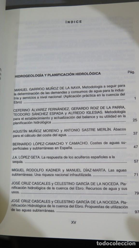 Libros de segunda mano: III SIMPOSIO DE HIDROGEOLOGIA. TOMO VIII - Foto 2