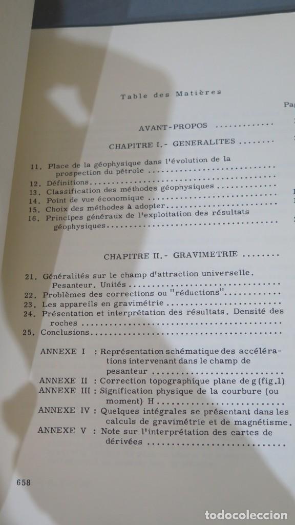 Libros de segunda mano: COURS DE G&Eacute;OPHYSIQUE. FAVRE - Foto 2