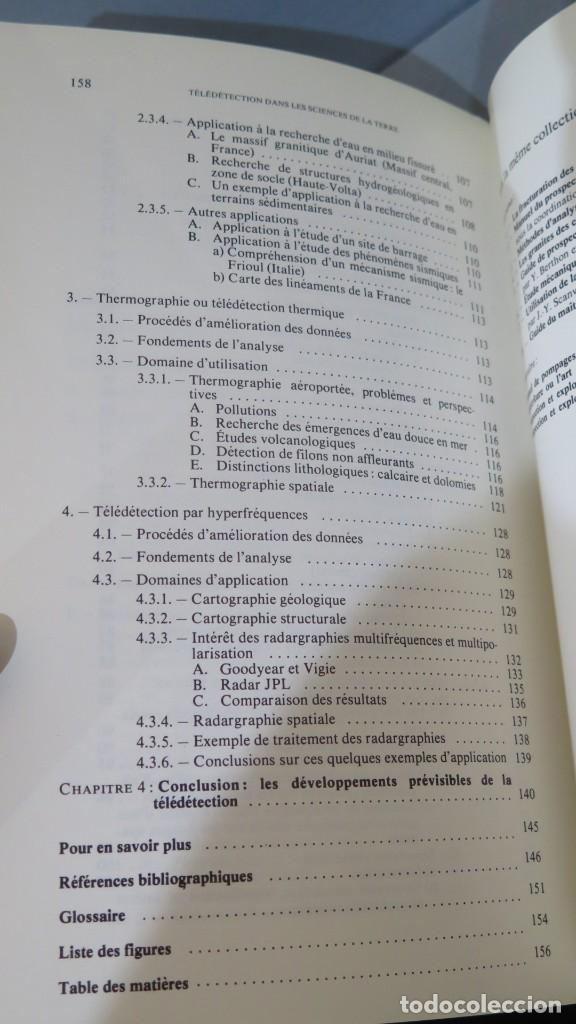 Libros de segunda mano: Utilisation De La Teledetection Dans Les Sciences De La Terre. SCANVIC - Foto 5