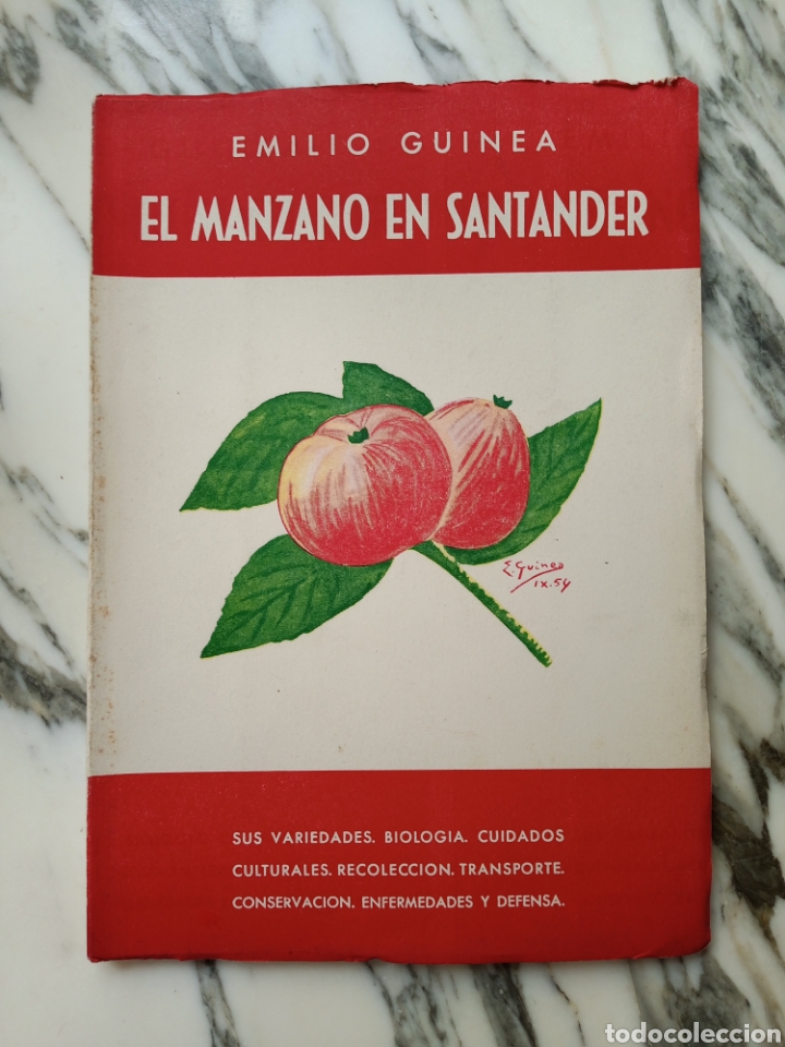 Libros de segunda mano: EL MANZANO EN SANTANDER - EMILIO GUINEA - 1954 - Foto 1
