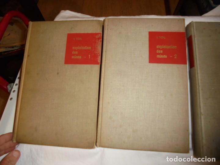 Libros de segunda mano: EXPLOITATION DES MINES 3 TOMOS.V.VIDAL .-DUNOD PARIS 1961 - Foto 2