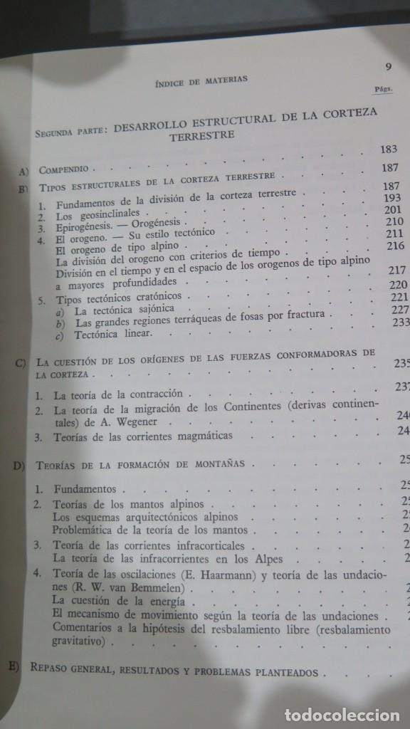 Libros de segunda mano: MANUAL DE GEOLOGIA TECTONICA. KARL METZ - Foto 5