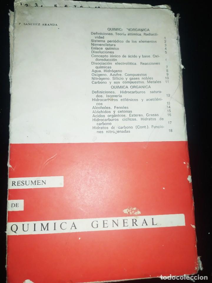 Second hand books of Sciences: FICHAS SISTEMAS DID&Aacute;CTICOS NOVAGRAPHIC 1979 RESUMEN DE QU&Iacute;MICA GENERAL