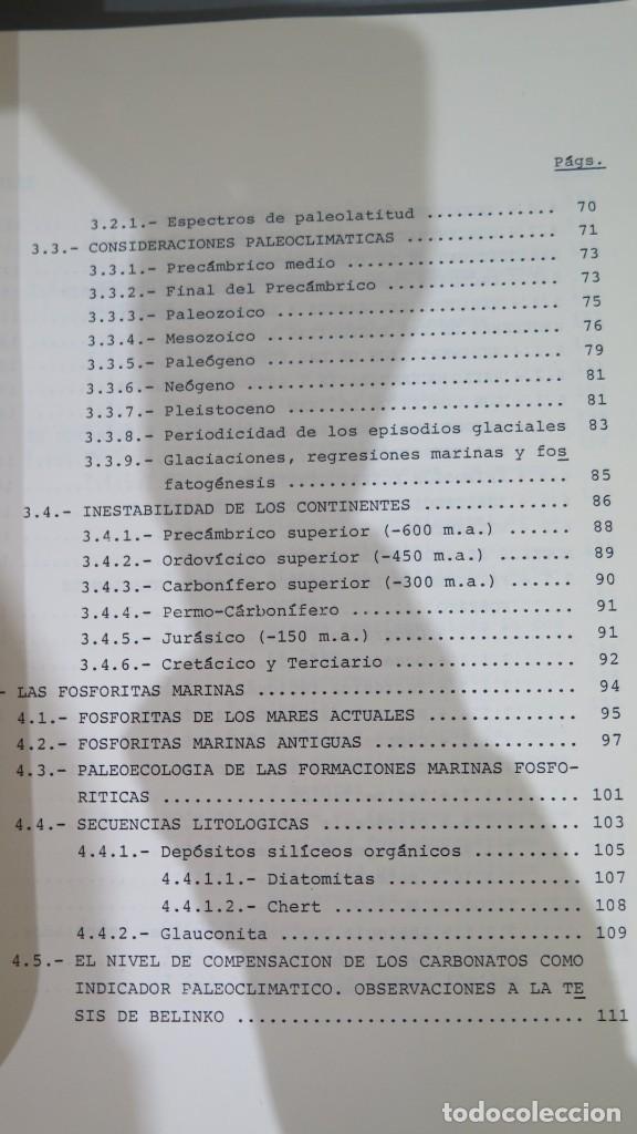 Libros de segunda mano: INTRODUCCION A LA EXPLORACION DE FOSFATOS SEDIMENTARIOS EN ESPA&Ntilde;A - Foto 4
