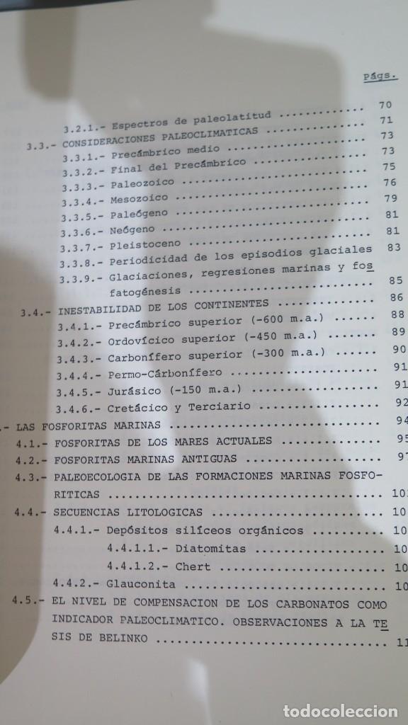 Libros de segunda mano: INTRODUCCION A LA EXPLORACION DE FOSFATOS SEDIMENTARIOS EN ESPA&Ntilde;A - Foto 6