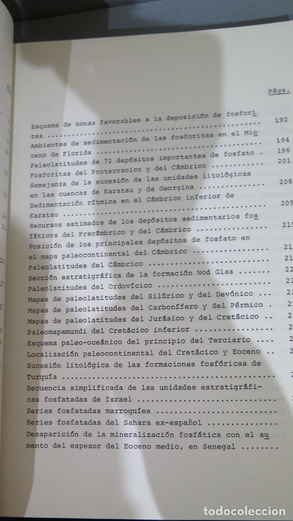 Libros de segunda mano: INTRODUCCION A LA EXPLORACION DE FOSFATOS SEDIMENTARIOS EN ESPA&Ntilde;A - Foto 14