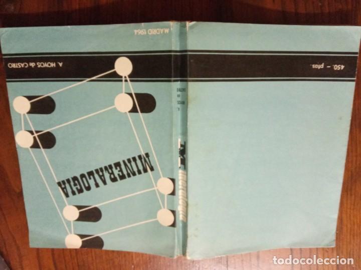Libros de segunda mano: Mineralog&iacute;a. -A. Hoyos de Castro. - Foto 2
