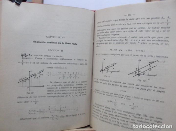 Libros de segunda mano de ciencias: COMPLEMENTOS DE MATEMATICAS - PRIMER CURSO - DE THOMAS Y RIOS - 1953 - Foto 5