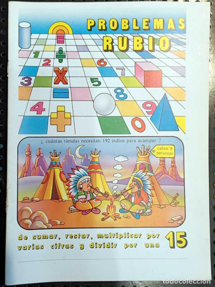 Libros de segunda mano de ciencias: Libros: 14 y 15 Problemas Rubio, 1959 - Foto 2