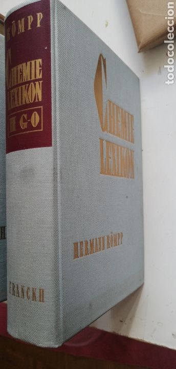 Second hand books of Sciences: (Diccinario Quimica Tomo II ) Komplettes Chemie Lexikon G-O, 4 B&uuml;cher ( 4 tomos ), von Hermann R&ouml;mp