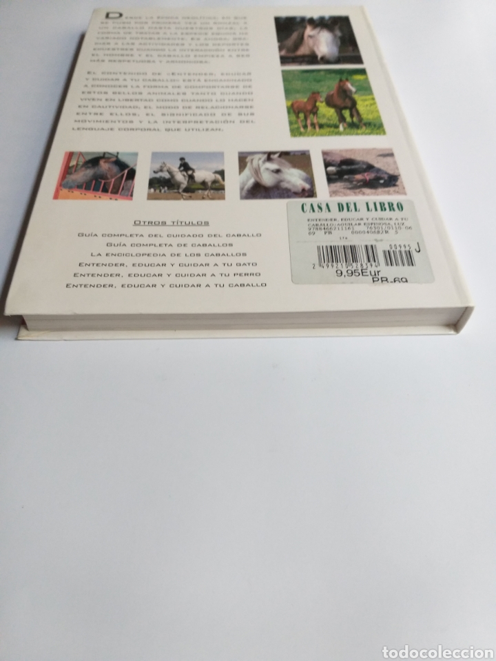 Libros de segunda mano: Entender educar y cuidar a tu caballo . Luis Aguilar .Caballos - Foto 6
