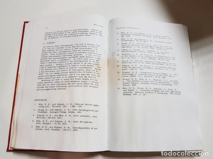 Libros de segunda mano de ciencias: CLINICAL SAFETY AND EFFICACY TESTING OS COSMETICS. WILLIAM C. WAGGONER. 1990 - Foto 6