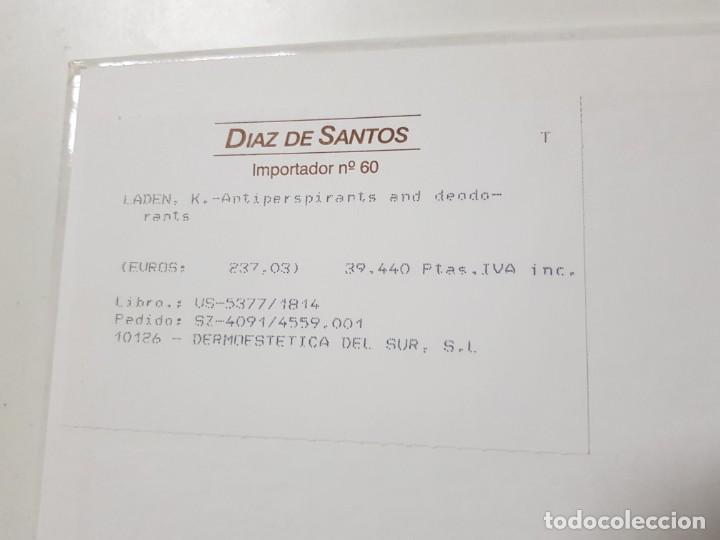 Libros de segunda mano de ciencias: ANTIPERSPIRANTS AND DEODORANTS. KARL LADEN. 1999 - Foto 6