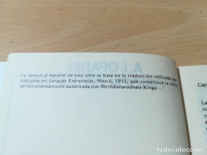 Libros de segunda mano: EL ORIGEN DE LA VIDA / A I OPARIN / AKAL / E207 - Foto 7