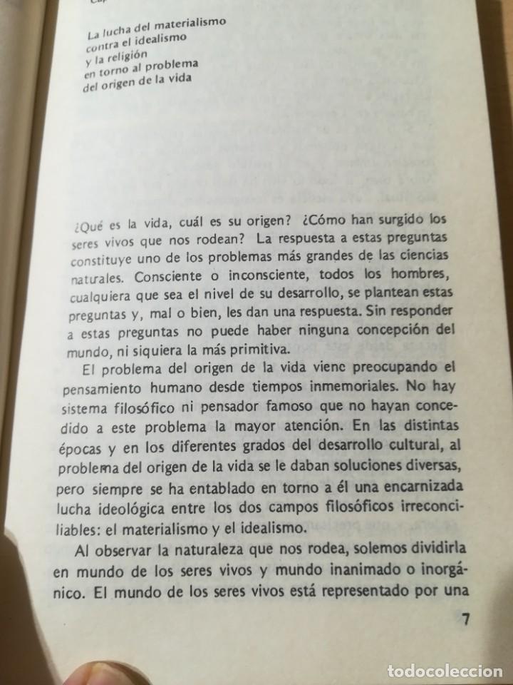 Libros de segunda mano: EL ORIGEN DE LA VIDA / A I OPARIN / AKAL / E207 - Foto 8