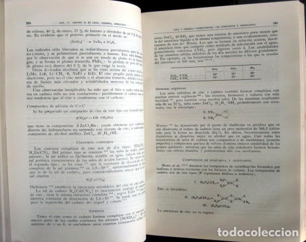 Libros de segunda mano de ciencias: Los elementos qu&iacute;micos y sus compuestos. N.V. Sidgwick. 2 Tomos - Foto 4