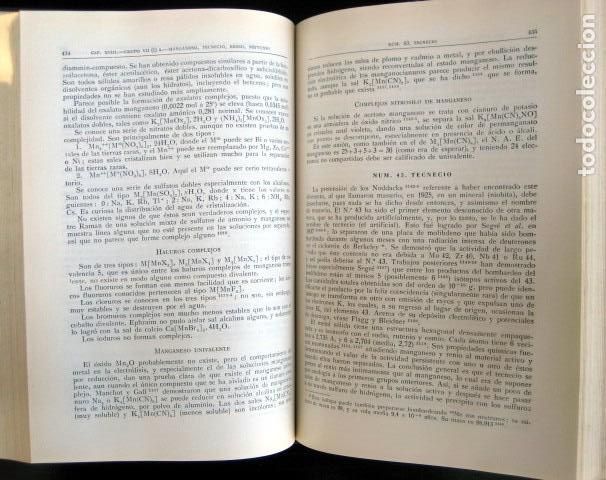 Libros de segunda mano de ciencias: Los elementos qu&iacute;micos y sus compuestos. N.V. Sidgwick. 2 Tomos - Foto 6