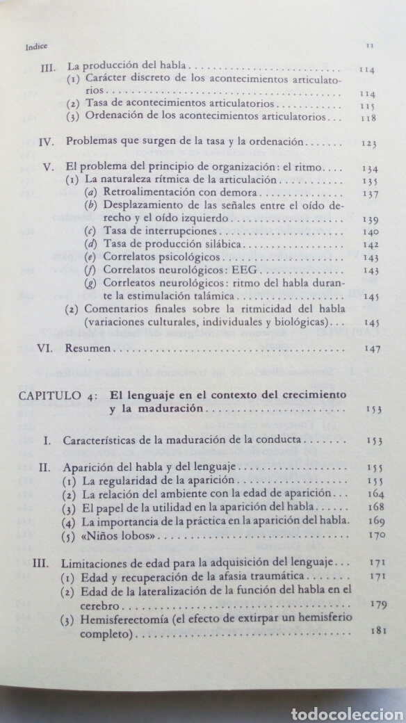 Libros de segunda mano: Fundamentos biol&oacute;gicos del lenguaje. Eric H. Lenneberg. - Foto 5