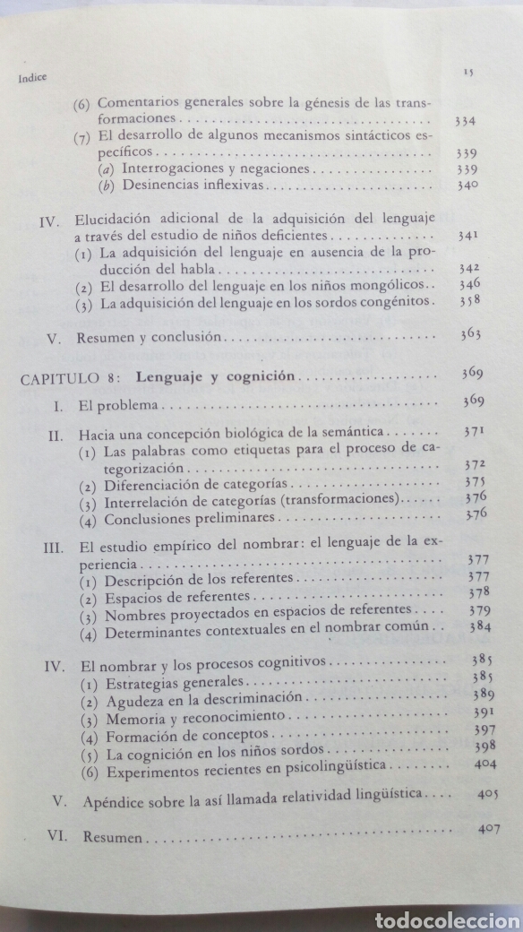 Libros de segunda mano: Fundamentos biol&oacute;gicos del lenguaje. Eric H. Lenneberg. - Foto 9