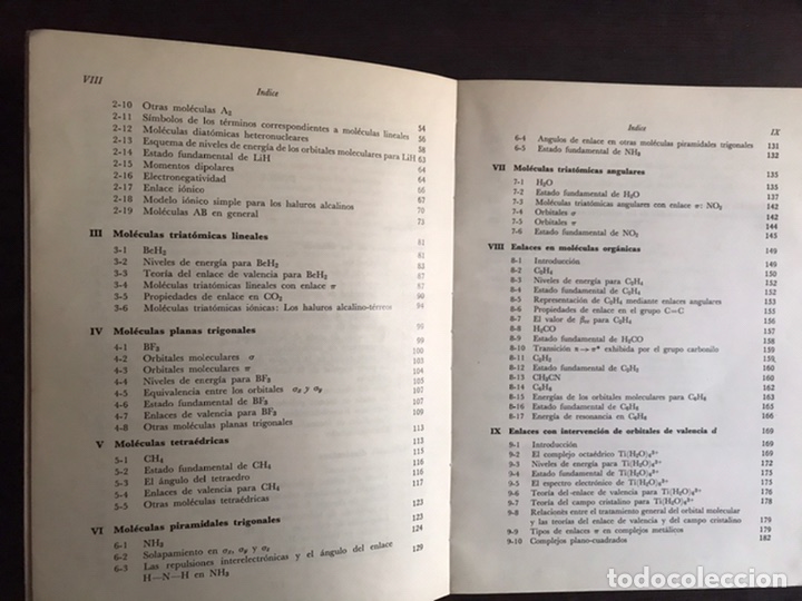 Libros de segunda mano de ciencias: Electrones y enlaces qu&iacute;micos. Harry B. Gray - Foto 3