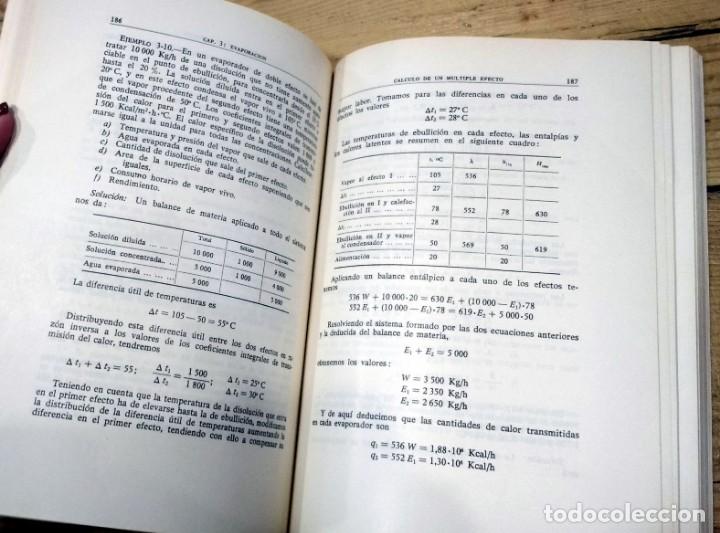 Libros de segunda mano de ciencias: Problemas de ingenier&iacute;a qu&iacute;mica. Operaciones b&aacute;sicas. Tomo I. Oc&oacute;n/Tojo - Foto 3
