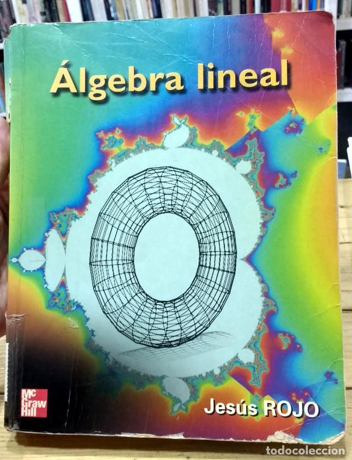 Libros de segunda mano de ciencias: &Aacute;lgebra lineal. Jes&uacute;s Rojo - Foto 1