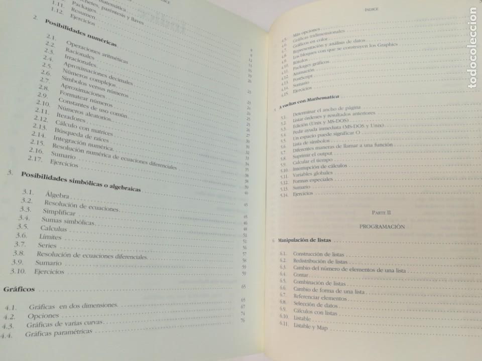 Libros de segunda mano de ciencias: NANCY BLACHMAN Mantem&aacute;tica. Un enfoque pr&aacute;ctico SA2887 - Foto 3