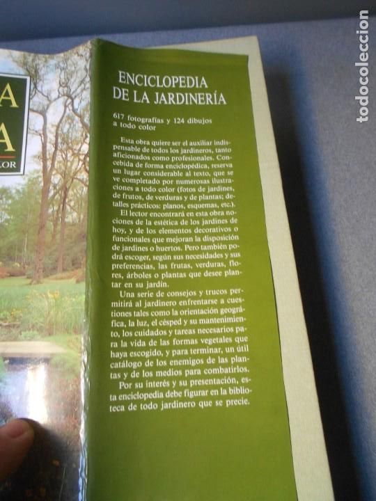 Libros de segunda mano: ENCICLOPEDIA DE LA JARDINERIA - Foto 3