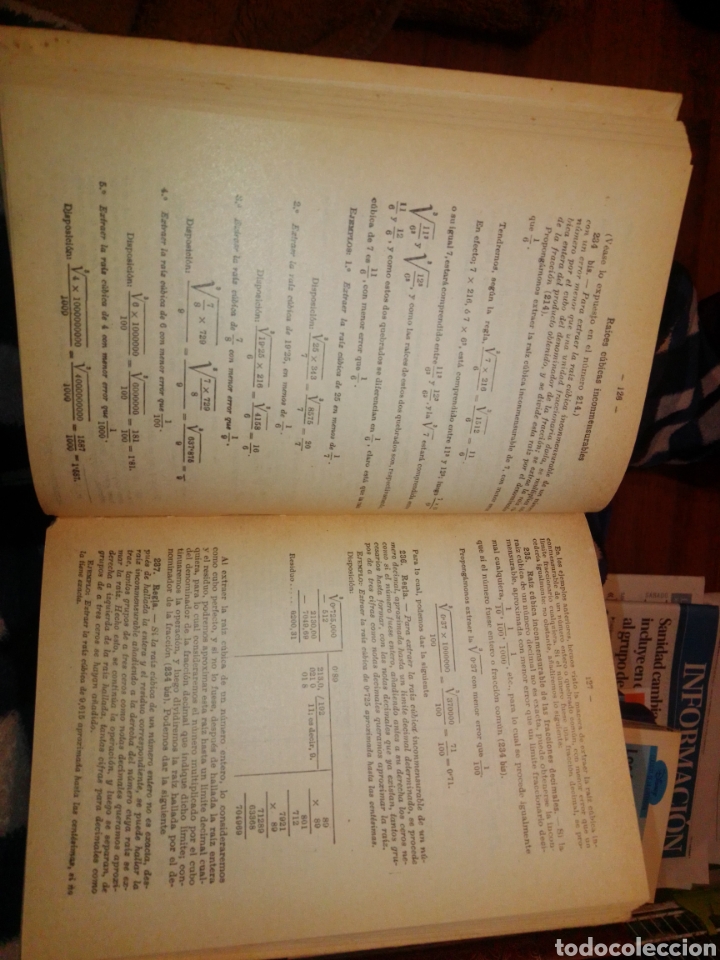Libros de segunda mano de ciencias: Aritm&eacute;tica razonada 1965 - Foto 3