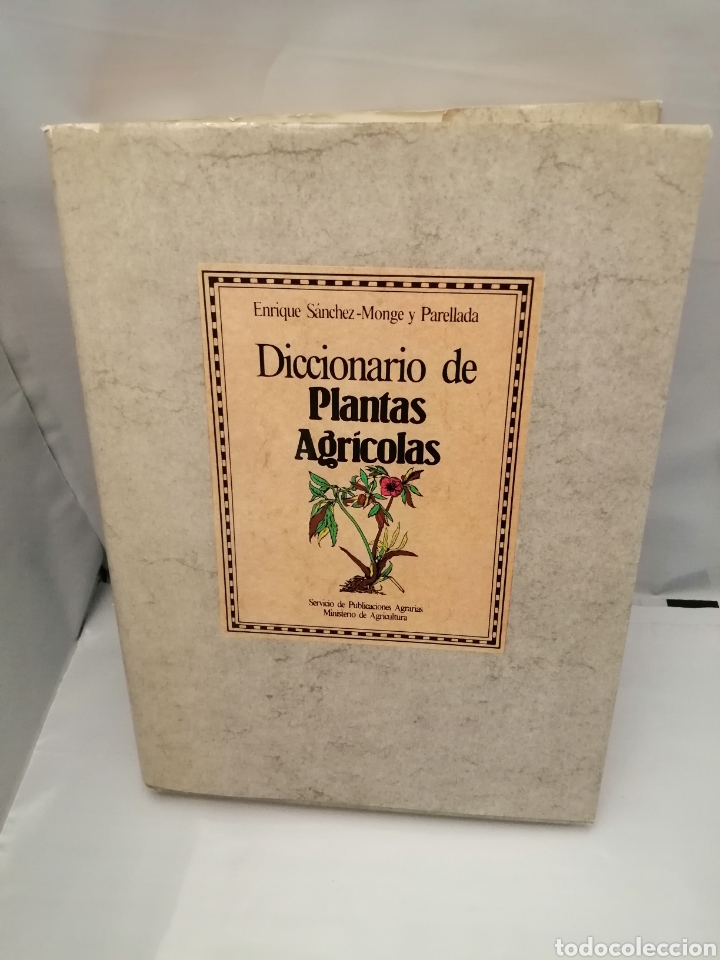 Libros de segunda mano: DICCIONARIO DE PLANTAS AGR&Iacute;COLAS (Primera edici&oacute;n) - Foto 1