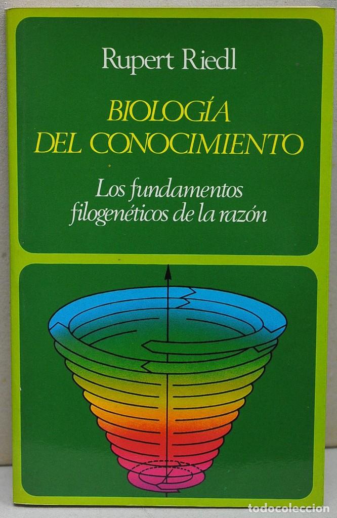 Libros de segunda mano: Biolog&iacute;a del conocimiento. Los fundamentos de la raz&oacute;n. Rupert Riedl - Foto 1