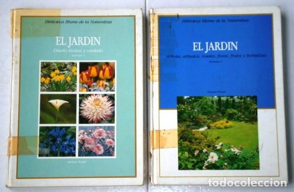 Libros de segunda mano: El Jard&iacute;n 2T por Michael Wright de Ed. Blume en Vitoria 1983 - Foto 1