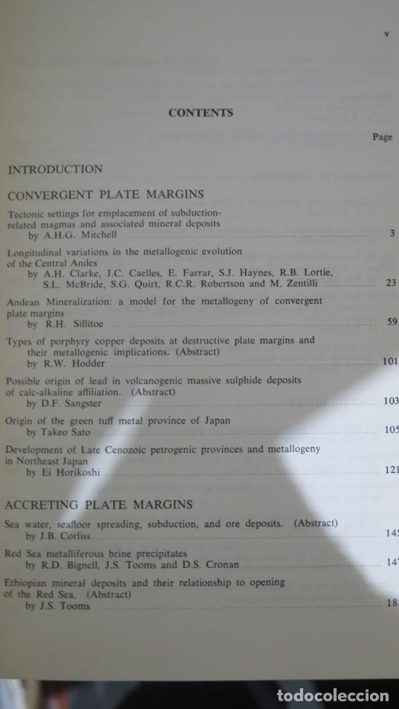 Libros de segunda mano: METALLOGENY AND PLATE TECTONICS. STRONG - Foto 2