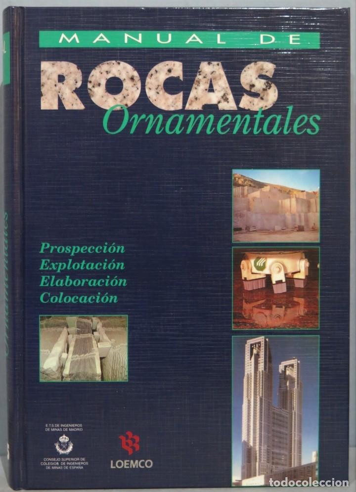 Libros de segunda mano: MANUAL DE ROCAS ORNAMENTALES - Foto 1