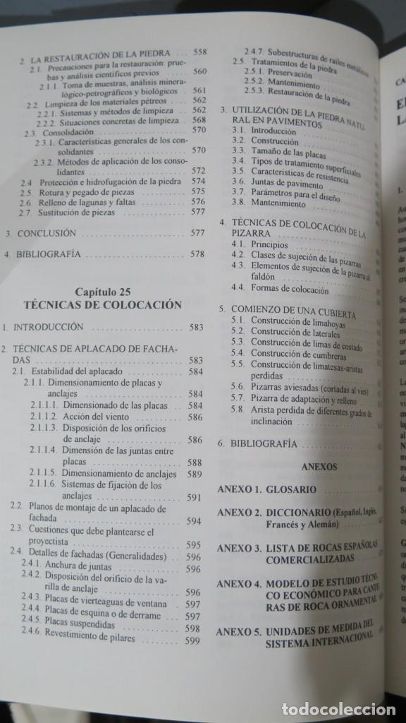 Libros de segunda mano: MANUAL DE ROCAS ORNAMENTALES - Foto 13