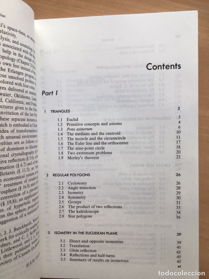 Libros de segunda mano de ciencias: INTRODUCTION TO GEOMETRY. COXETER. - Foto 2