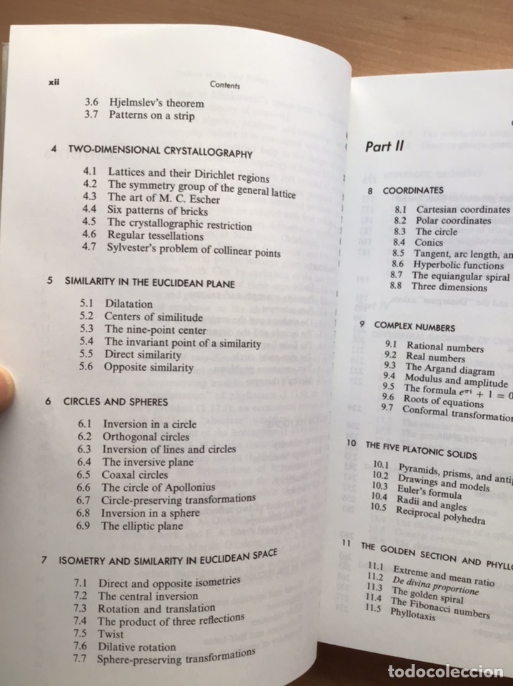 Libros de segunda mano de ciencias: INTRODUCTION TO GEOMETRY. COXETER. - Foto 3