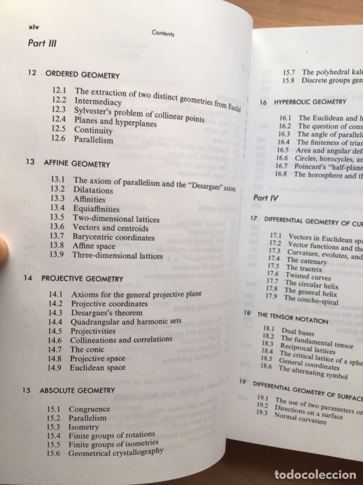 Libros de segunda mano de ciencias: INTRODUCTION TO GEOMETRY. COXETER. - Foto 5