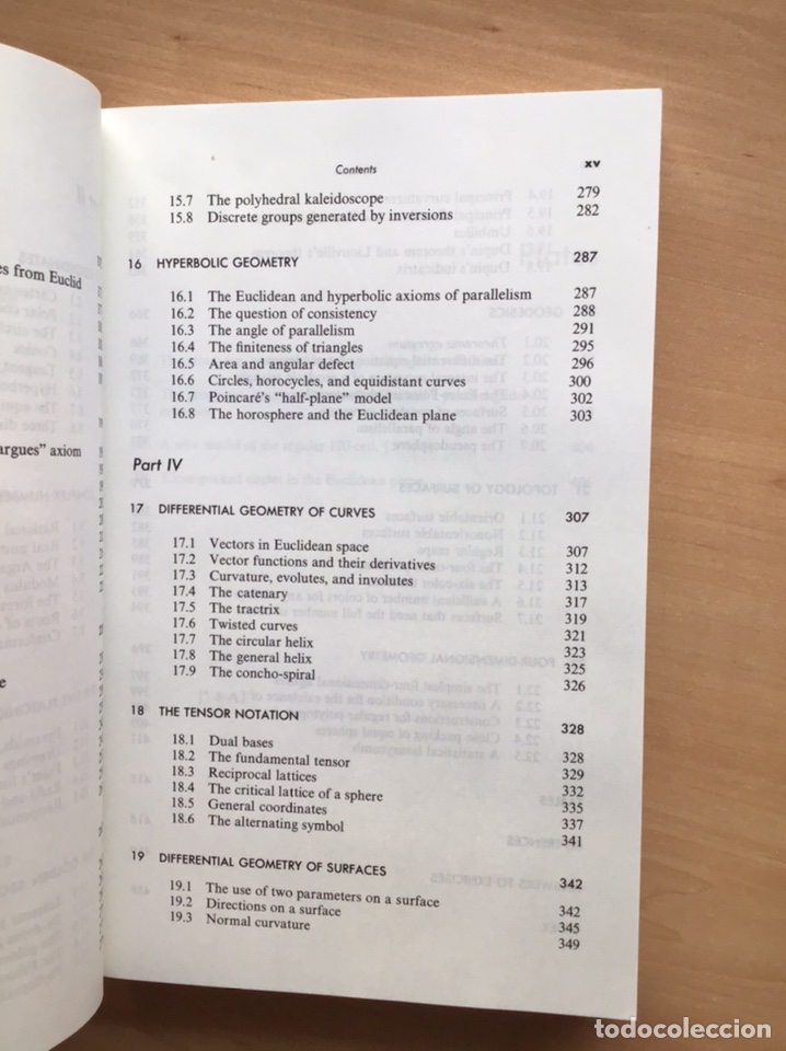 Libros de segunda mano de ciencias: INTRODUCTION TO GEOMETRY. COXETER. - Foto 6