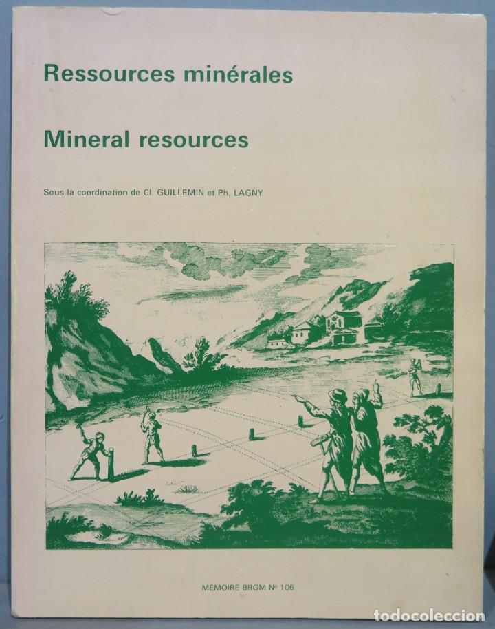Libros de segunda mano: RESOURCES MINERALES. GUILLEMIN. LAGNY - Foto 1