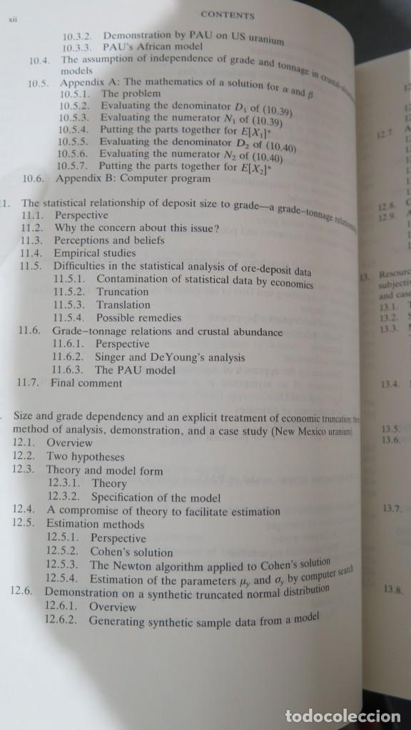 Libros de segunda mano: MINERAL RESOURCES AND APPRAISALS. HARRIS - Foto 7
