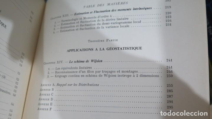 Libros de segunda mano: LES VARIABLES REGIONELISEES ET LEUR ESTIMATION. MATHERON - Foto 4