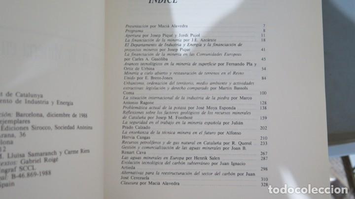 Libros de segunda mano: 1ER CONGRESO MINERIA CATALUNYA - Foto 2