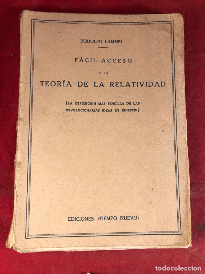 Libros de segunda mano de ciencias: Teor&iacute;a de la relatividad - Foto 1