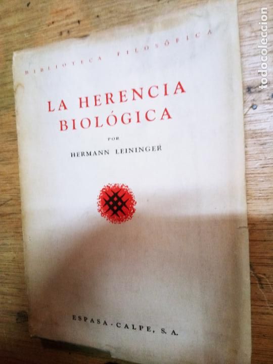 Gebrauchte B&uuml;cher: Hermann Leininger: La herencia biol&oacute;gica
