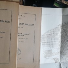Libros de segunda mano: BOLETIN DE LA SOCIEDAD GEOLOGICA DEL PERU. PRIMER CONGRESO NACIONAL DE GEOLOGIA. 1956 Y 57 . LIMA AN