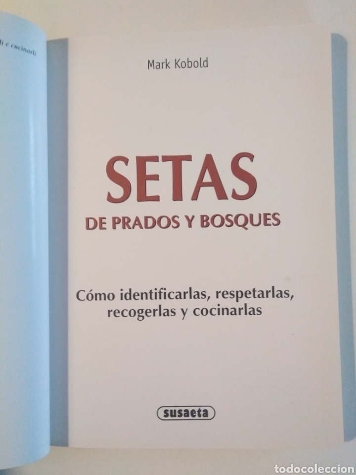 Libros de segunda mano: Setas de prados y bosques / Marc Kobold - Foto 3